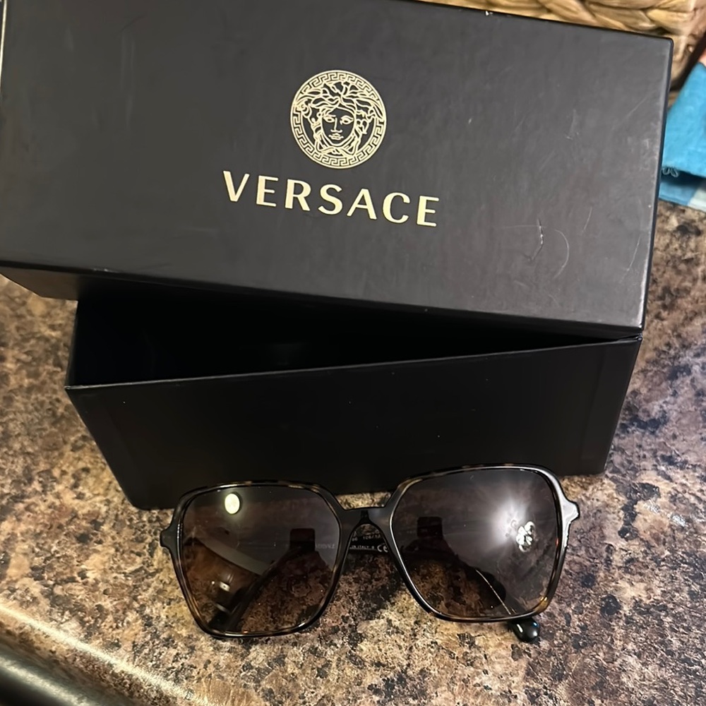 Versace Black Sunglasses